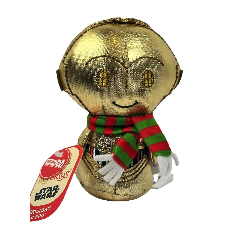 Hallmark Itty Bittys Star Wars Holiday C-3PO Plush 4.5"
